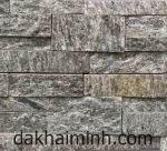 Đá chẻ phiến ốp tường màu ghi #1406 - Ghep Ak 235 #1406