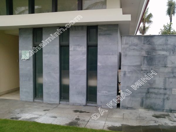 HKM1486 -u #483 – Hkm1486 -Đá Đen Xám- TƯỜng RÀo- Đá Tự Nhiên Trang Trí Khải Minh