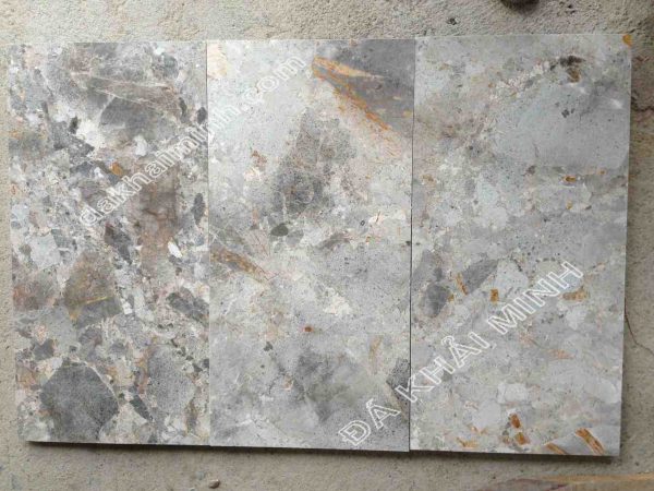 HKM1542 -Đá Trắng nhạt- Đá tự nhiên trang trí Khải Minh