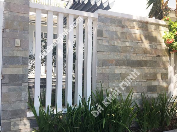 HKM2129 -Đá Xanh vàng- CỘT – TRỤ – CỔNG- Đá tự nhiên trang trí Khải Minh