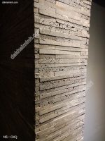HKM2454 -Đá Xám đậm- CỘT – TRỤ – CỔNG- Đá tự nhiên trang trí Khải Minh