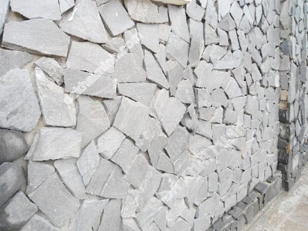 HKM38 -Đá Đen xám- TƯỜNG RÀO- Đá tự nhiên trang trí Khải Minh