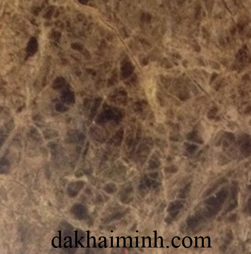 Đá Marble ốp tường màu nâu #1309 - Stone K03 - Dark Emprador