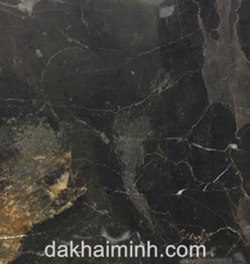 Đá Marble ốp tường màu đen #1687 - Stone K44 Slab 1687