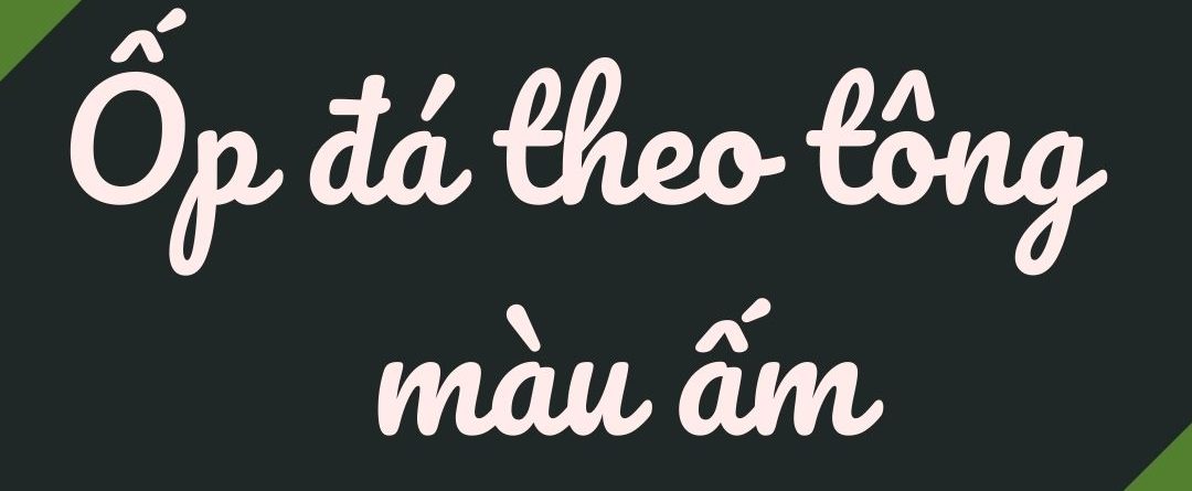 đá ốp Theo Tông Màu ấm
