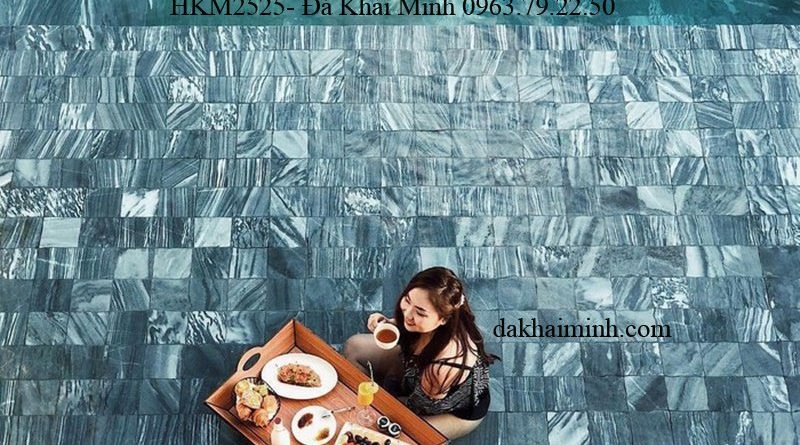 Đá sọc dưa Den Xam Dam - Ho Boi- Da Tu Nhien Trang Tri Khai Minh