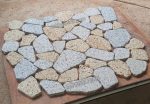 Đá rối granite màu vàng + trắng Roi Gv+gk 10-20x2 (3) Da Khai Minh #1794