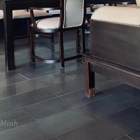 Dá bazan mài hone lát nền trong phòng