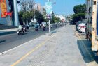 Đá granite lát vỉa hè mới tại các tuyến phố Đà Nẵng